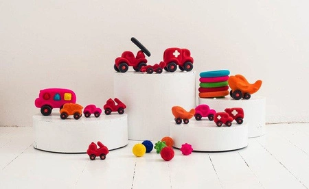 Rubbabu Wywrotka sensoryczna pomarańczowa (uzupełnienie asortymentu B – indeks 20319)