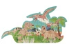 Scratch, Dwustronne Puzzle XL (100 elem) Dinozaury i szkielety
