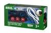 BRIO World Czarna Lokomotywa z Mini USB