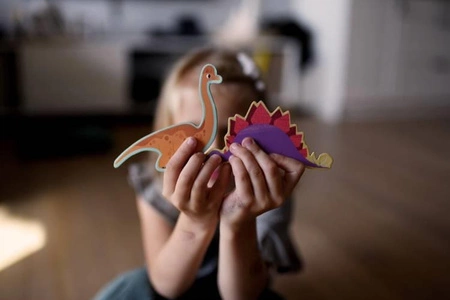 Auzou Zestaw magnesów 35 szt. Dinozaury 4+ 62513