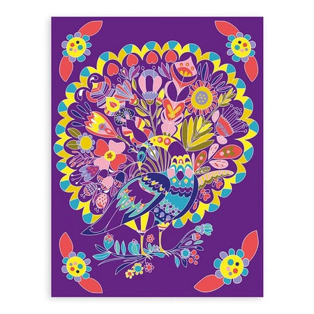 Multizestaw kreatywny 8 kreacji Wydrapywanki 7+, Janod