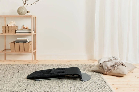 BABYBJORN - leżaczek BLISS COTTON, Czarny