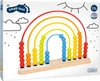 Liczydło drewniane pętla motoryczna Tęcza 11965-Small Foot, zabawki edukacyjne