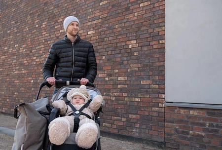 Lodger Wodoodporny kombinezon zimowy jasnobeżowy Taslon Birch, rozm. 80