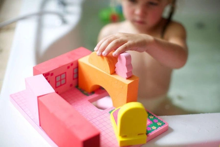 Zabawka do kąpieli BathBlocks - Zamek księżniczki 17 el.