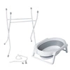 Baby Dan - zestaw do kąpieli SafeSplash  -  składana wanienka, stojak, wkładka dla noworodka 