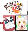 Książeczka z naklejkami wielokrotnego użytku Miny na twarzy Farma 40511-Melissa & Doug, naklejki dla dzieci