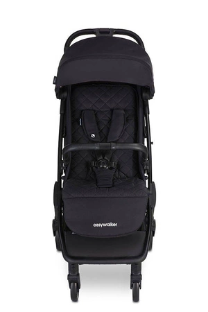 Easywalker Jackey Kompaktowy, samoskładający się wózek spacerowy z torbą transportową Shadow Black