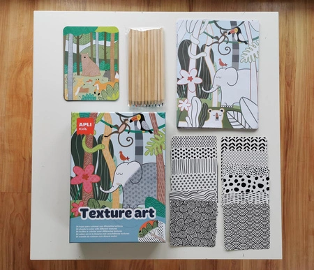 Zestaw artystyczny Apli Kids - Tekstury