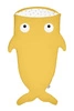 Baby Bites Śpiworek light Shark (2-6 l) Chicks Mustard Yellow