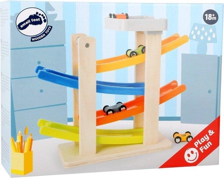 Tor dla samochodów Salto 10602- Small foot, zjeżdżalnia dla dzieci