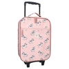 Walizka dziecięca KIDZROOM Zebra pink