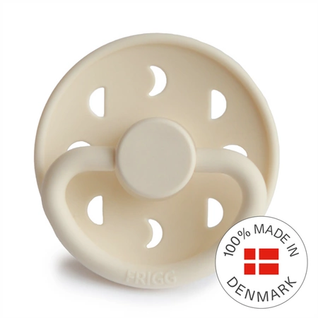 Smoczek FRIGG Moon Silikon Cream Rozmiar 1