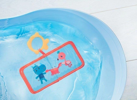 LILLIPUTIENS Książeczka do kąpieli z gryzakiem Lew Jack 6 m+