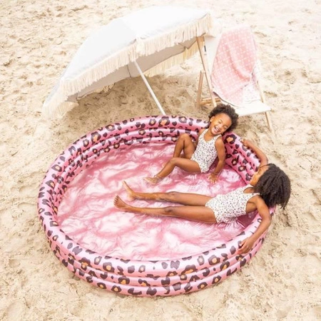 The Swim Essentials Basen kąpielowy Leopard Rose gold 150 cm 2020SE469