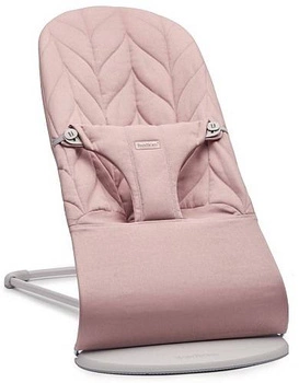 BABYBJORN - leżaczek BLISS COTTON, Petal Quilt, Zgaszony róż