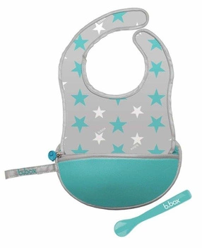 Śliniak dla niemowlaka w saszetce, Star Burst, b.box