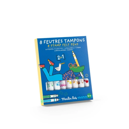 Zest. dwustronnych mazaków ze stempelkami 683602