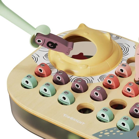 Łowimy Rybki ABC – magnetyczna gra zręcznościowa 24 mies.+ TOPBRIGHT