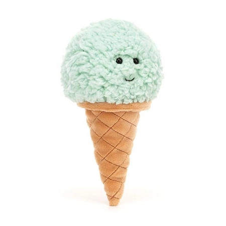 JellyCat Irresistible Ice Cream Mint- Lody miętowe 18x8 cm