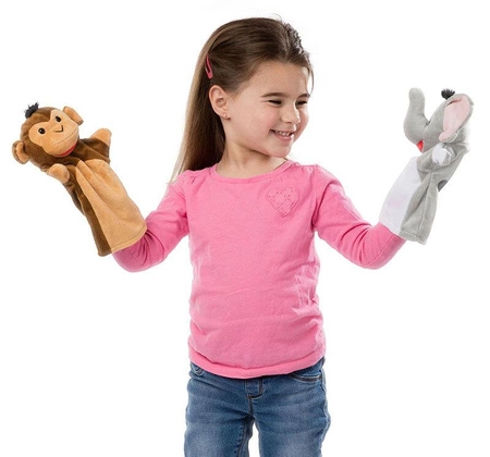 Pacynki na rękę Przyjaciele z safari Melissa and Doug 19118