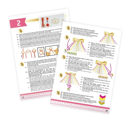 Zrób to sam - MEGA ZESTAW DO BRANSOLETEK BE003