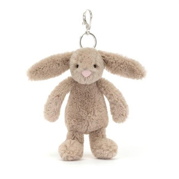 JellyCat - Breloczek Króliczek Beżowy 18 cm