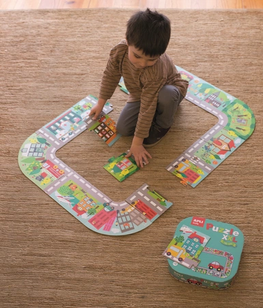 Puzzle XXL Apli Kids - Miasto 3+