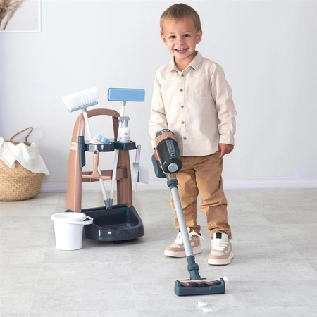 SMOBY Rowenta Wózek do Sprzątania z Odkurzaczem