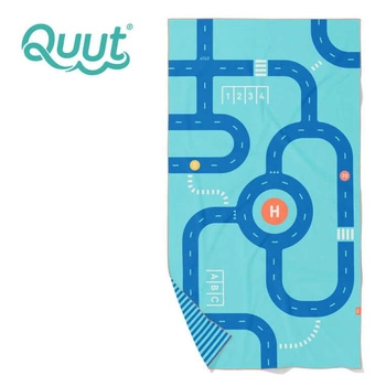 QUUT Dwustronny ręcznik plażowy PlayTowels L (180 x 100cm) Road