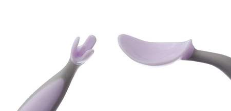 Pierwsze sztućce BLW dla niemowląt, Gelato Boysenberry, b.box