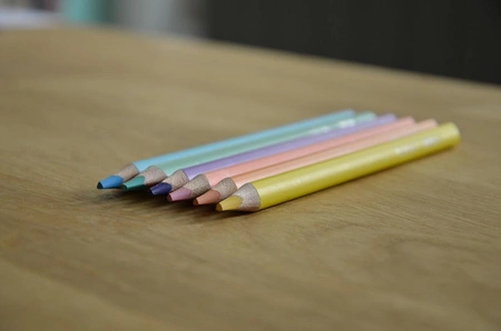 Kredki ołówkowe Jumbo Apli Kids - Pastel