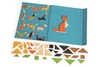 Scratch, magnetyczna układanka - kształty i kolory Tangram