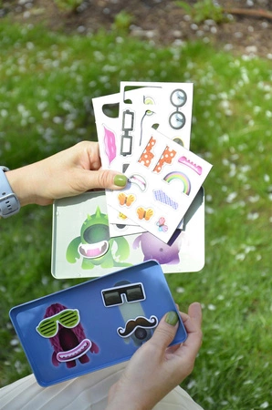 Gra magnetyczna The Purple Cow - Fabryka Potworów