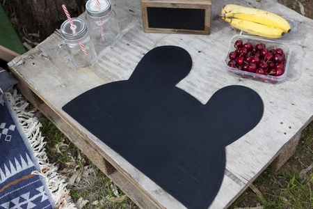 Silikonowa podkładka Króliczek We Might Be Tiny - Charcoal