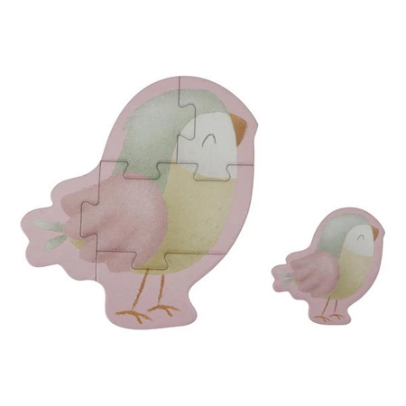 Little Dutch Puzzle 6 elementów Flowers & Butterflies LD4760