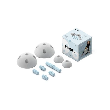 MODU - Half Ball Kit - piankowe półkule rozwijające motorykę dużą, niebieskie
