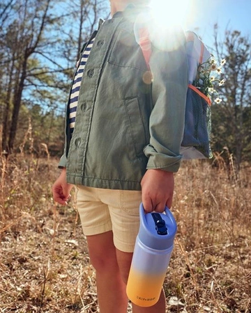 Skip Hop Butelka Termiczna z Ustnikiem 450ml Ombre Blue Wander