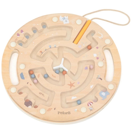VIGA PolarB Drewniany Labirynt Magnetyczny