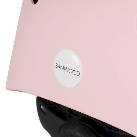 Banwood dziecięcy eco kask rowerowy Faded Pink