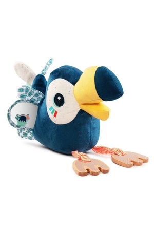 LILLIPUTIENS Przytulanka aktywizująca wielofunkcyjna Tukan Pablo 9 m+