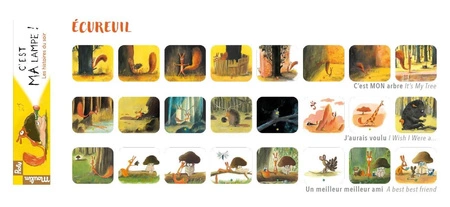 Latarka- projektor PRZYGODY WIEWIÓRKI 894380