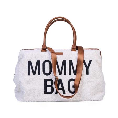 Childhome Torba Mommy Bag Teddy Bear White (Limited Edition)