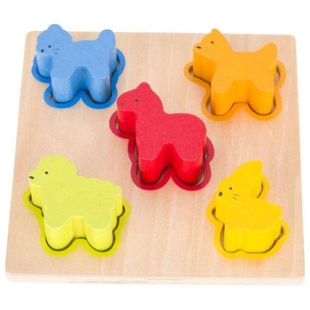 Goki mała układanka ze zwierzętami