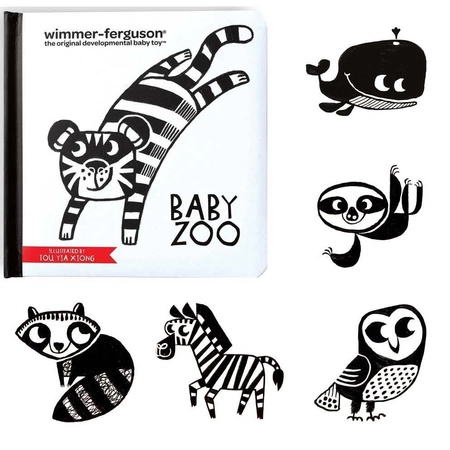 Książka Zoo Wimmer Ferguson 216880-Manhattan Toy, zabawki dla niemowląt