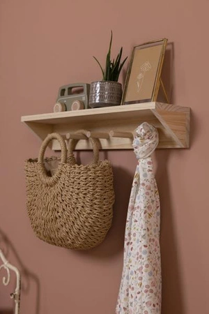 Little Dutch Otulacze 70 x 70 cm (2 szt.) Pure Pink Blush / Flowers & Butterflies TE50321455