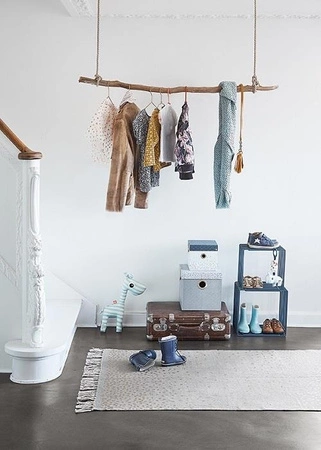 Done by Deer Dywan Bawełniany Gold/Powder