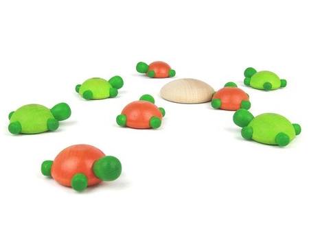 Drewniana gra zręcznościowa Żółwie 4l+ MILANIWOOD