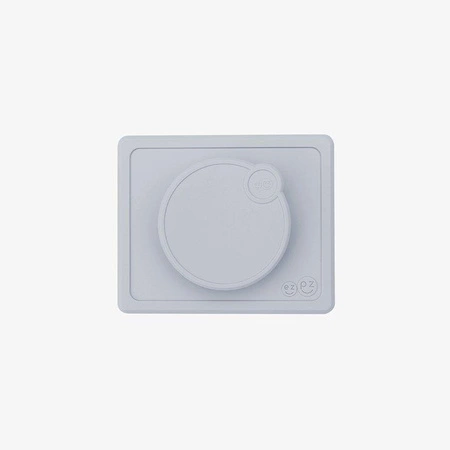 EZPZ Silikonowa pokrywka do miseczki Mini Bowl pastelowa szarość