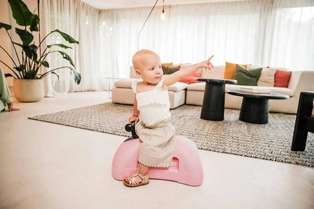 SCOOTANDRIDE My First Ewolucyjny jeździk pchacz 3w1 6 m+ Rose